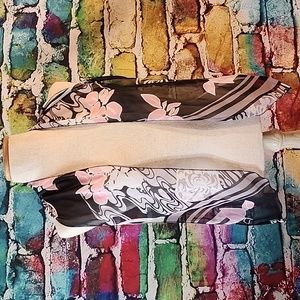 🔥💋Make Offer! Vintage Floral Pattern Scarf Head Wrap for Retro Mod Style